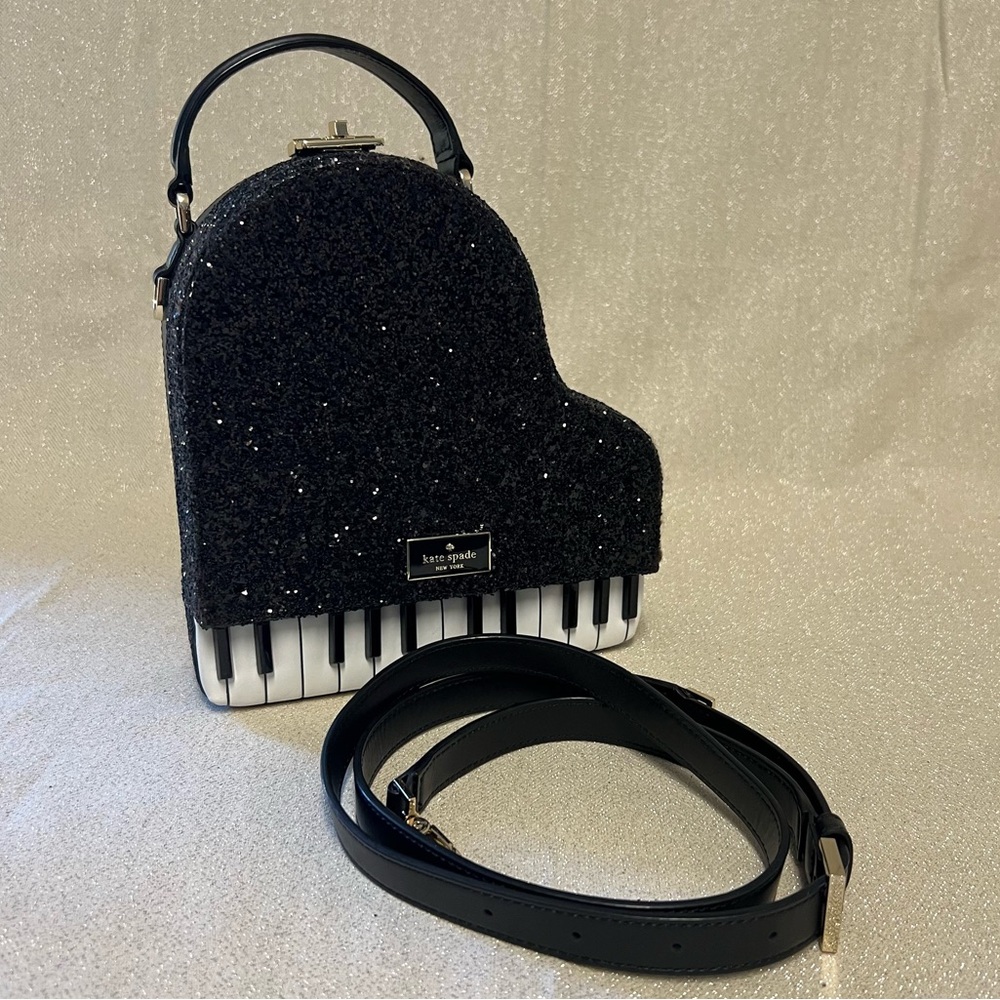 Kate Spade Jazz Things Up Novelty Piano Clutch Bag - Picture 11 of 12